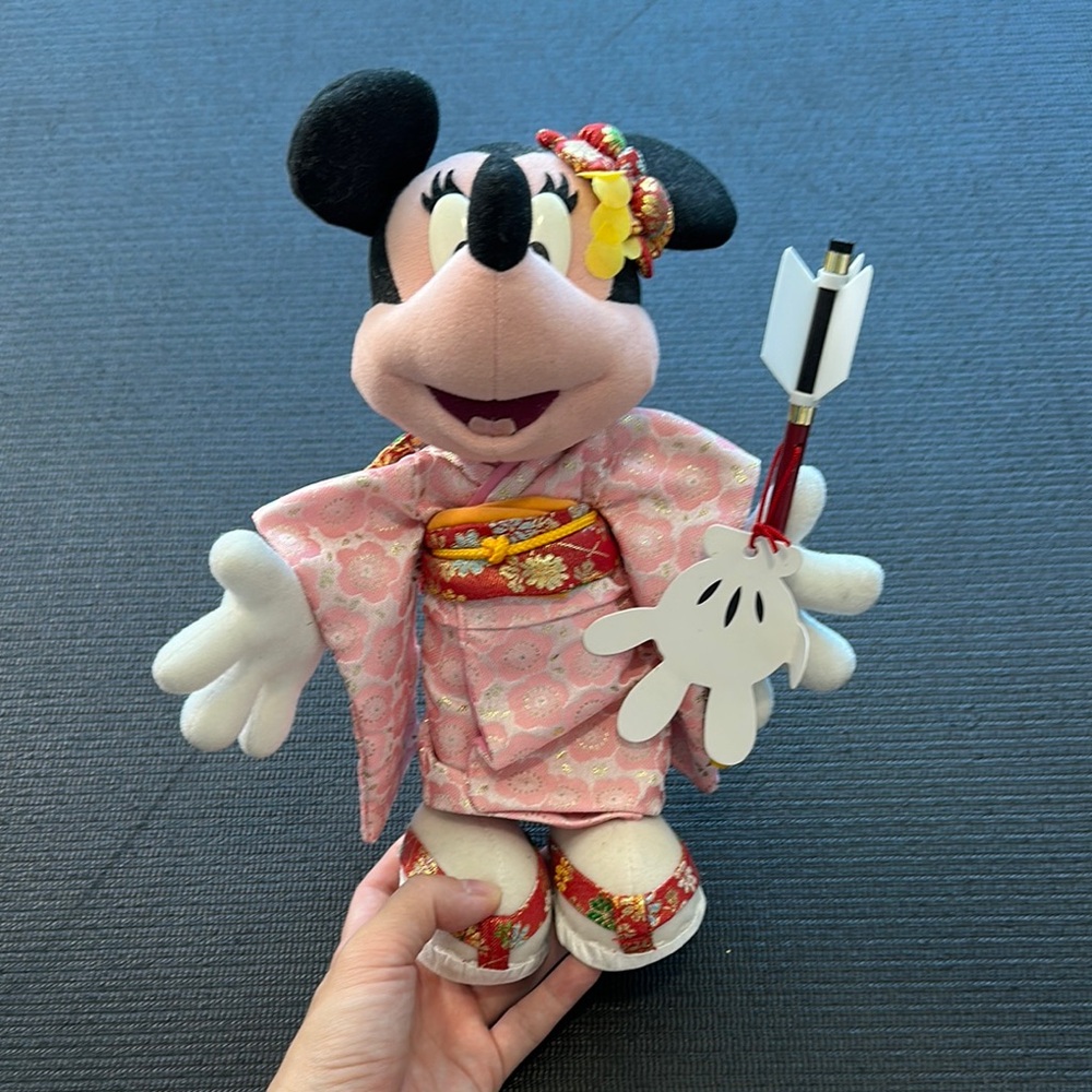 💜5 for $25 Pink Kimono Minnie Mouse Plush